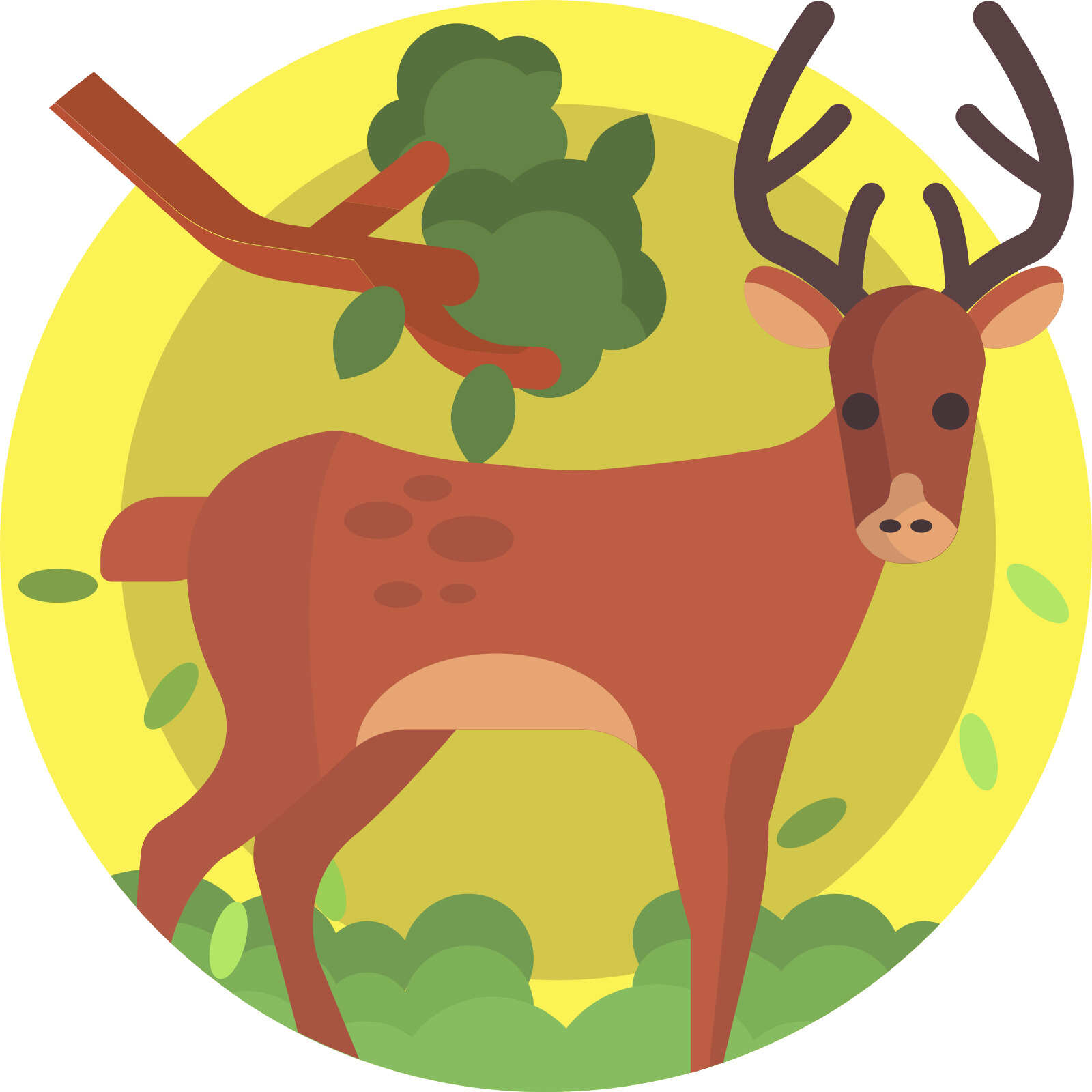 icon deer